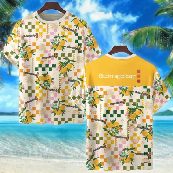 Blackmagic Design Summer Fruit Pattern Photography Summer Pattern Premium T-Shirt All Over Prints Gift Loves BL1125A8BMDTS