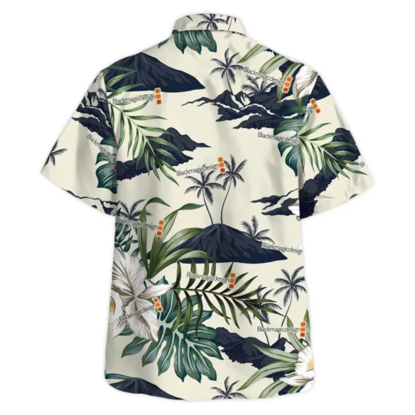 Blackmagic Design Tropical Palm Leaves Floral Photography Summer Pattern Hawaiian Shirt All Over Prints Gift Loves BL1125A31BMDHW - Image 3