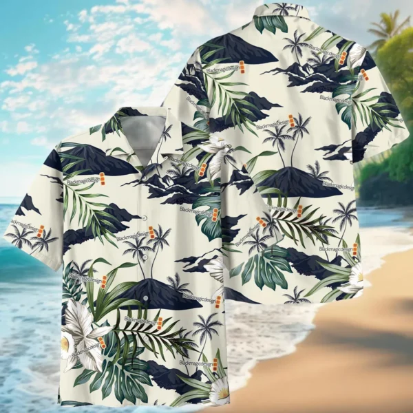 Blackmagic Design Tropical Palm Leaves Floral Photography Summer Pattern Hawaiian Shirt All Over Prints Gift Loves BL1125A31BMDHW