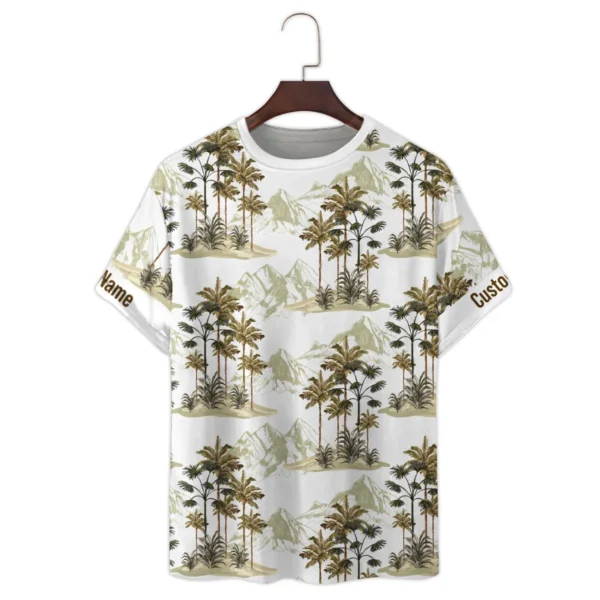 Blackmagic Design Tropical Vintage Botanical Landscape Photography Summer Pattern Premium T-Shirt All Over Prints Gift Loves BL1125A16BMDTS - Image 2