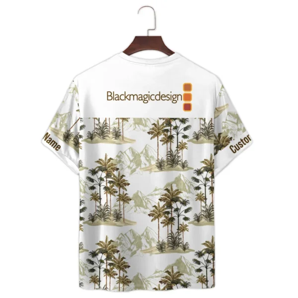 Blackmagic Design Tropical Vintage Botanical Landscape Photography Summer Pattern Premium T-Shirt All Over Prints Gift Loves BL1125A16BMDTS - Image 3
