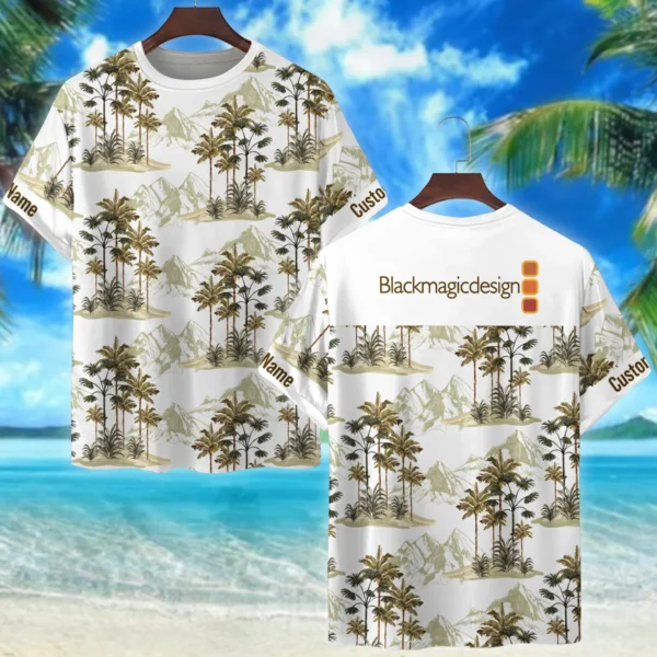 Blackmagic Design Tropical Vintage Botanical Landscape Photography Summer Pattern Premium T-Shirt All Over Prints Gift Loves BL1125A16BMDTS