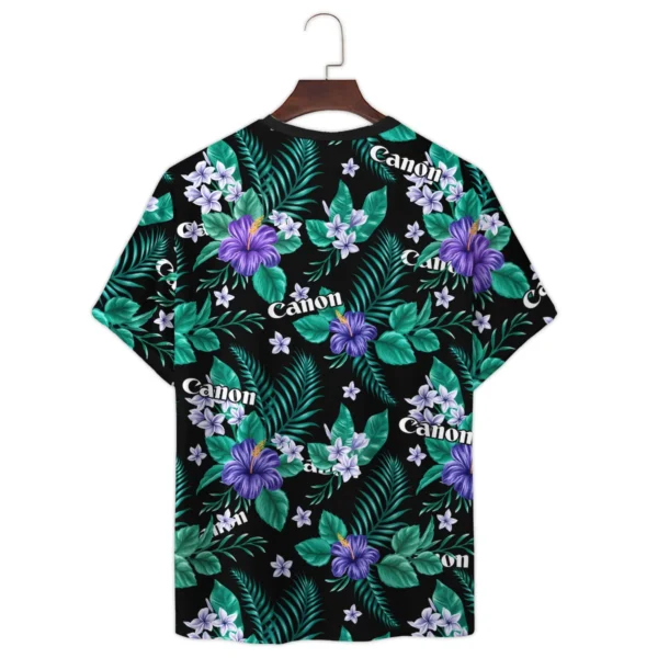 Canon Floral Summer Pattern Photography Summer Pattern Premium T-Shirt All Over Prints Gift Loves BL1125A19CNTS - Image 3