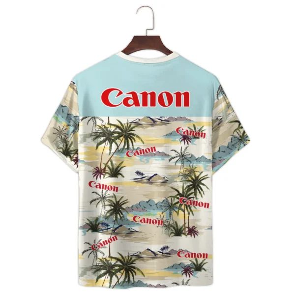Canon Island Pattern Palm Trees Photography Summer Pattern Premium T-Shirt All Over Prints Gift Loves BL1125A1CNTS - Image 3