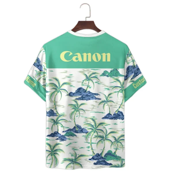 Canon Palm Tree Summer Beach Photography Summer Pattern Premium T-Shirt All Over Prints Gift Loves BL1125A29CNTS - Image 3