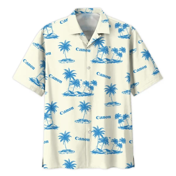 Canon Palm Trees Exotic Landscapes Photography Summer Pattern Hawaiian Shirt All Over Prints Gift Loves BL1125A13CNHW - Image 2