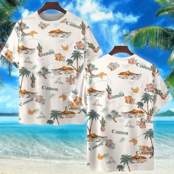 Canon Summer Tropical Fruits Photography Summer Pattern Premium T-Shirt All Over Prints Gift Loves BL1125A51CNTS