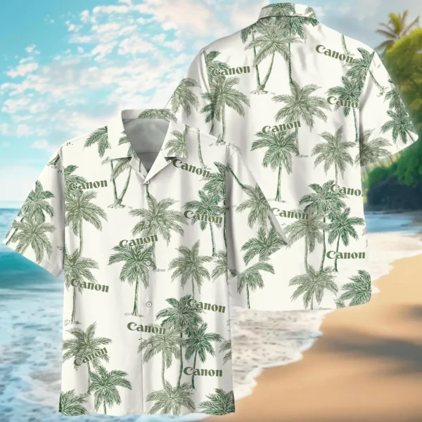 Canon Tropical Coconut Photography Summer Pattern Hawaiian Shirt All Over Prints Gift Loves BL1125A20CNHW