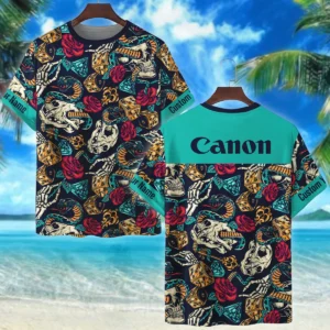 Canon Vintage Tattoos Colorful Photography Summer Pattern Premium T-Shirt All Over Prints Gift Loves BL1125A46CNTS