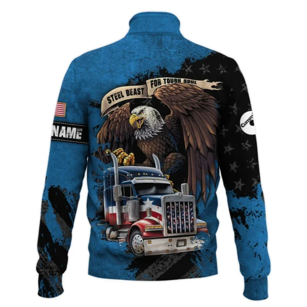 Cummins Gift For Truckers Quarter-Zip Jacket All Over Prints BLT11225A3CMQTZ - Image 3