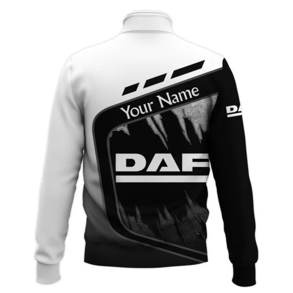 DAF Trucks Gift For Trucker Quarter-Zip Jacket All Over Prints BLT21125DAFQTZ - Image 3