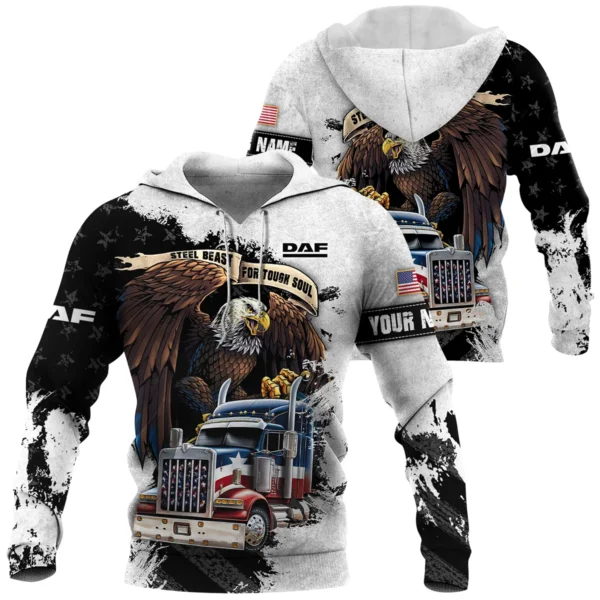DAF Trucks Gift For Truckers Exclusive Logo Hoodie BLT11225A7DAFHD