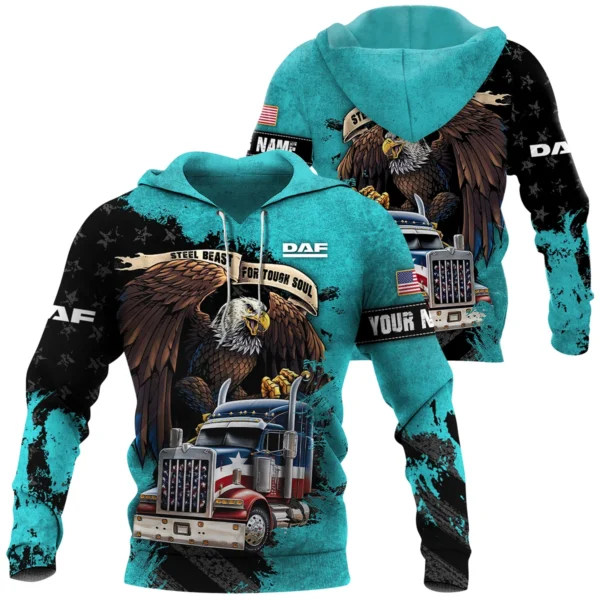DAF Trucks Gift For Truckers Exclusive Logo Hoodie BLT11225A8DAFHD