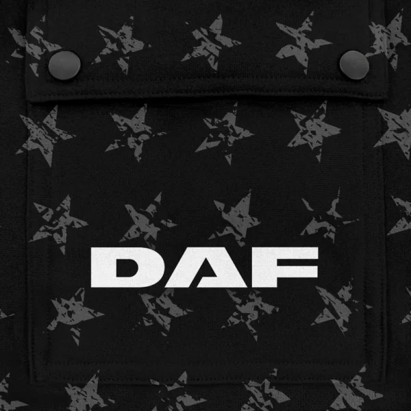 DAF Trucks Gift For Truckers Exclusive Logo Hoodie Half Zip BLT11225A5DAF3HZ - Image 4