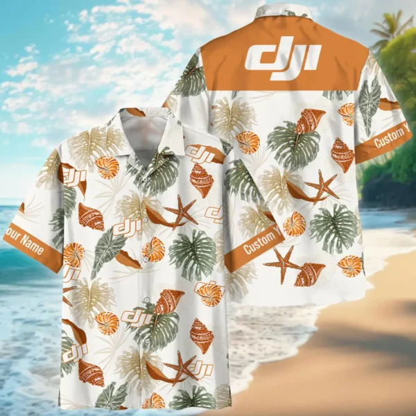 DJI Sea Star And Seashell Photography Summer Pattern Hawaiian Shirt All Over Prints Gift Loves BL1125A57DJIHW