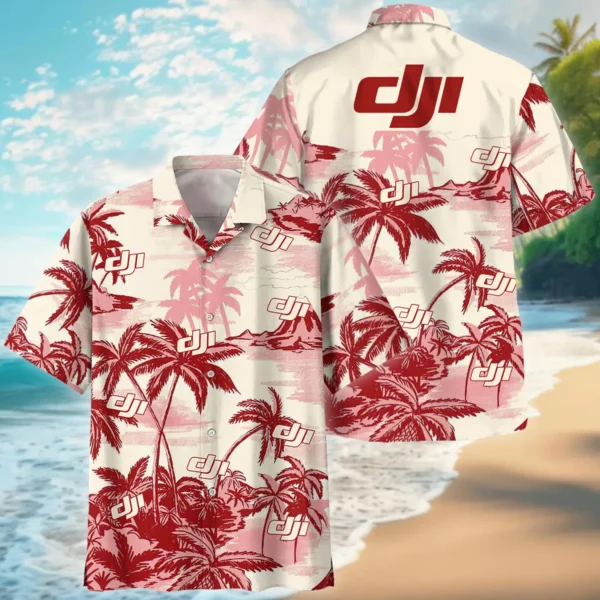 DJI Tropical Island Photography Summer Pattern Hawaiian Shirt All Over Prints Gift Loves BL1125A3DJIHW