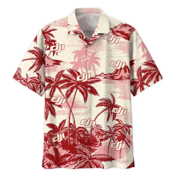 DJI Tropical Island Photography Summer Pattern Hawaiian Shirt All Over Prints Gift Loves BL1125A3DJIHW - Image 2