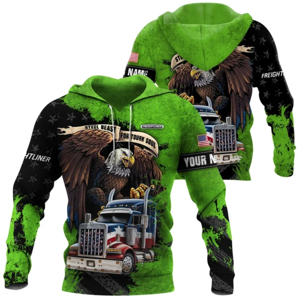 Freightliner Gift For Truckers Exclusive Logo Hoodie BLT11225A4FREHD