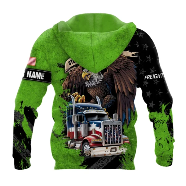 Freightliner Gift For Truckers Exclusive Logo Hoodie BLT11225A4FREHD - Image 3