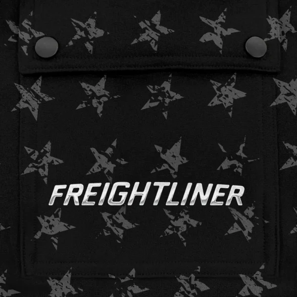 Freightliner Gift For Truckers Exclusive Logo Hoodie Half Zip BLT11225A1FRE3HZ - Image 4
