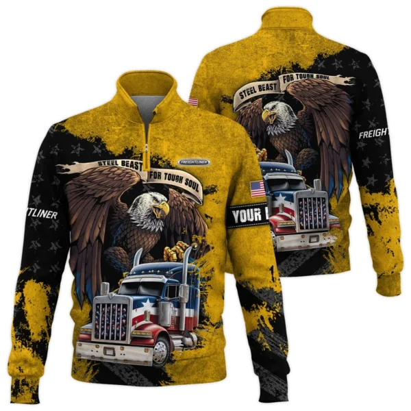 Freightliner Gift For Truckers Quarter-Zip Jacket All Over Prints BLT11225A2FREQTZ