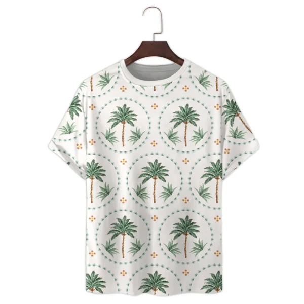 Fujifilm Botanical Seamless Pattern Photography Summer Pattern Premium T-Shirt All Over Prints Gift Loves BL1125A40FJFTS - Image 2