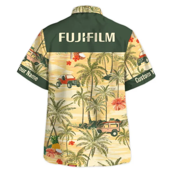 Fujifilm Car and Spring Floral Photography Summer Pattern Hawaiian Shirt All Over Prints Gift Loves BL1125A50FJFHW - Image 3