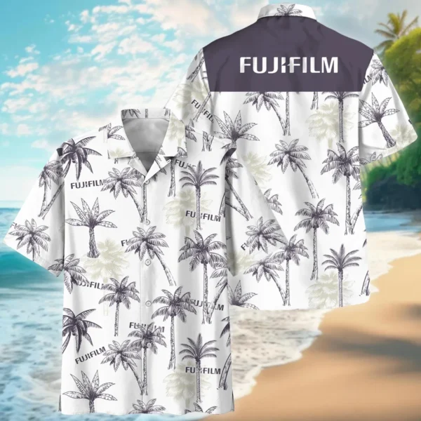 Fujifilm Exotic Nature Palm Trees Photography Summer Pattern Hawaiian Shirt All Over Prints Gift Loves BL1125A21FJFHW