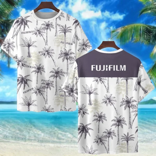 Fujifilm Exotic Nature Palm Trees Photography Summer Pattern Premium T-Shirt All Over Prints Gift Loves BL1125A21FJFTS