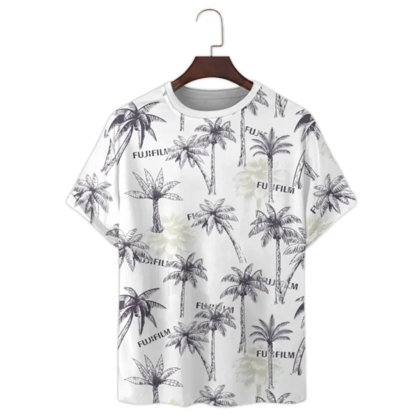Fujifilm Exotic Nature Palm Trees Photography Summer Pattern Premium T-Shirt All Over Prints Gift Loves BL1125A21FJFTS - Image 2