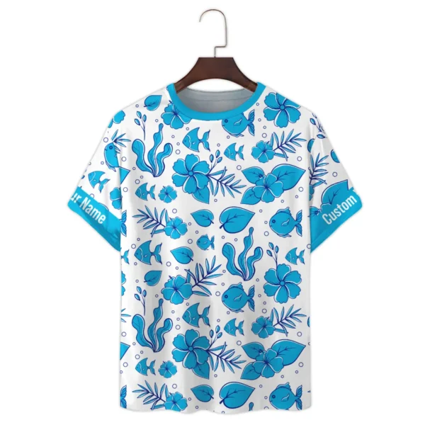 Fujifilm Summer Duotone Pattern Photography Summer Pattern Premium T-Shirt All Over Prints Gift Loves BL1125A45FJFTS - Image 2