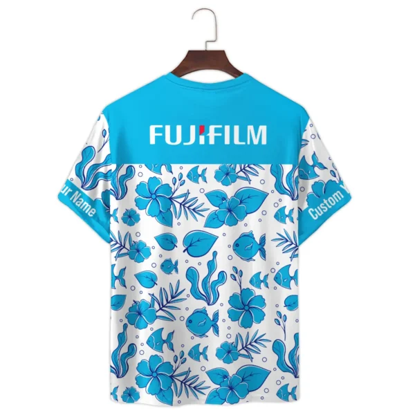 Fujifilm Summer Duotone Pattern Photography Summer Pattern Premium T-Shirt All Over Prints Gift Loves BL1125A45FJFTS - Image 3