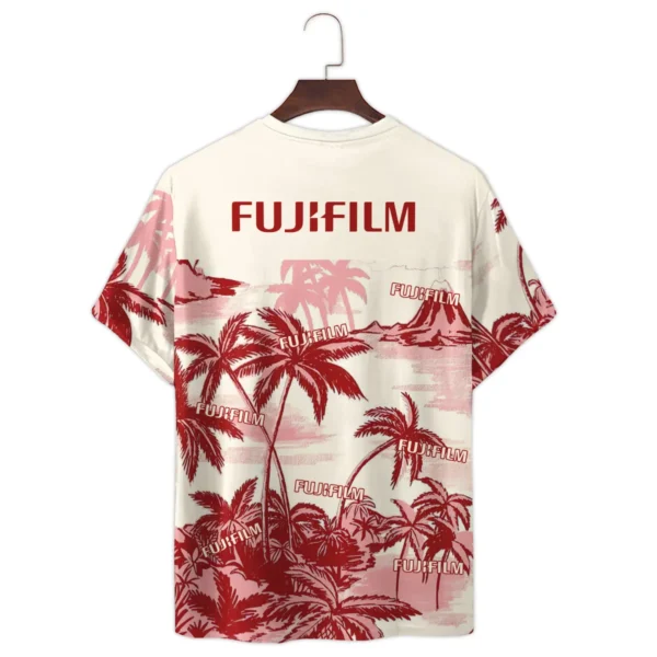 Fujifilm Tropical Island Photography Summer Pattern Premium T-Shirt All Over Prints Gift Loves BL1125A3FJFTS - Image 3
