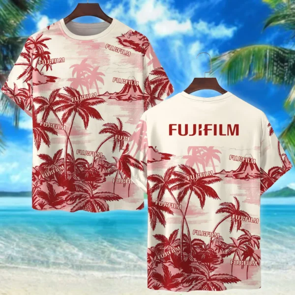 Fujifilm Tropical Island Photography Summer Pattern Premium T-Shirt All Over Prints Gift Loves BL1125A3FJFTS