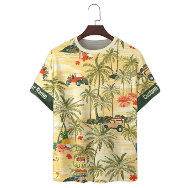 Hasselblad Car and Spring Floral Photography Summer Pattern Premium T-Shirt All Over Prints Gift Loves BL1125A50HSBTS - Image 2