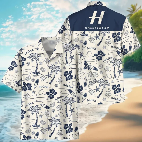 Hasselblad Ocean And Sail Boat Photography Summer Pattern Hawaiian Shirt All Over Prints Gift Loves BL1125A52HSBHW