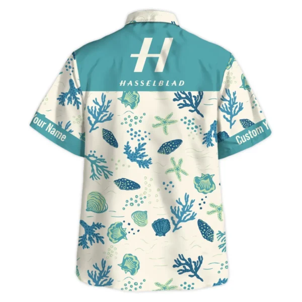 Hasselblad Shells Coral Bubbles Photography Summer Pattern Hawaiian Shirt All Over Prints Gift Loves BL1125A58HSBHW - Image 3
