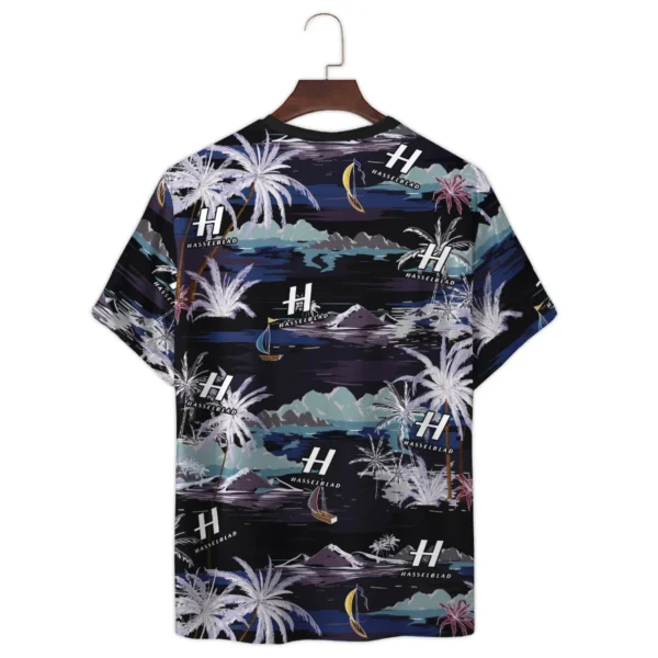 Hasselblad Summer Night Island Pattern Photography Summer Pattern Premium T-Shirt All Over Prints Gift Loves BL1125A18HSBTS - Image 3