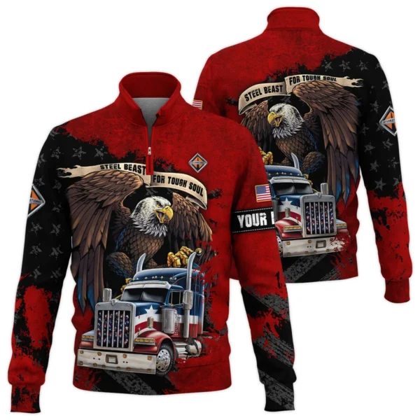 International Trucks Gift For Truckers Quarter-Zip Jacket All Over Prints BLT11225A1ITQTZ