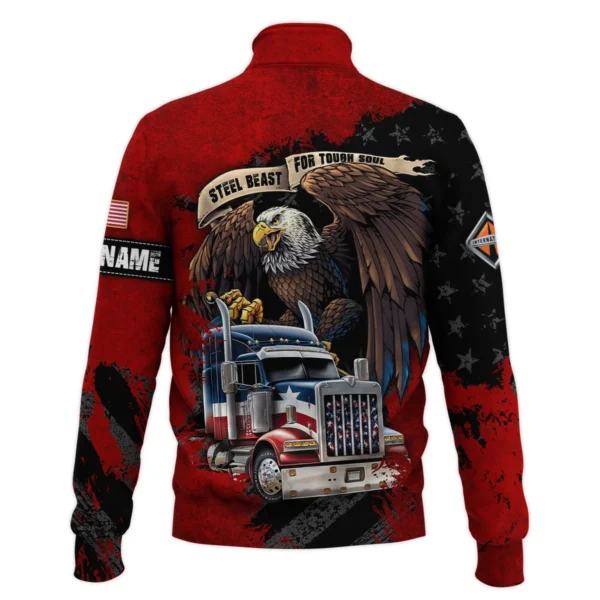 International Trucks Gift For Truckers Quarter-Zip Jacket All Over Prints BLT11225A1ITQTZ - Image 3