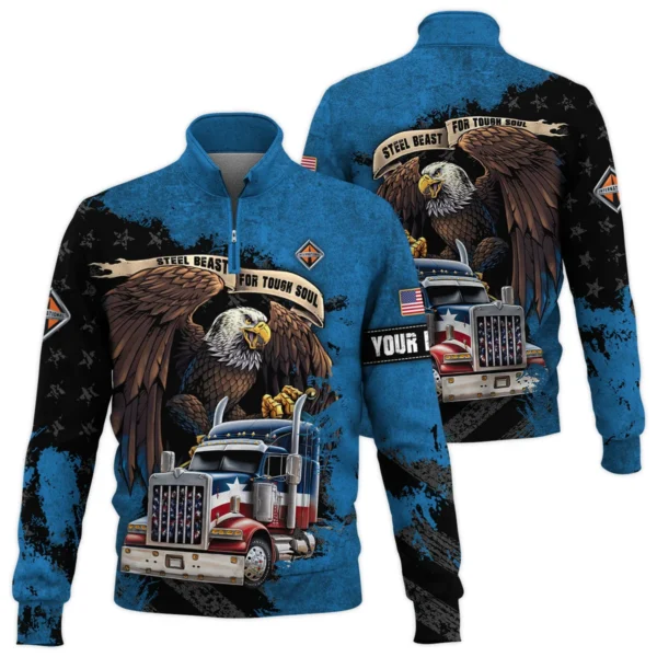 International Trucks Gift For Truckers Quarter-Zip Jacket All Over Prints BLT11225A3ITQTZ