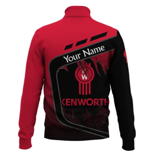Kenworth Gift For Trucker Quarter-Zip Jacket All Over Prints BLT21125KWQTZ - Image 3