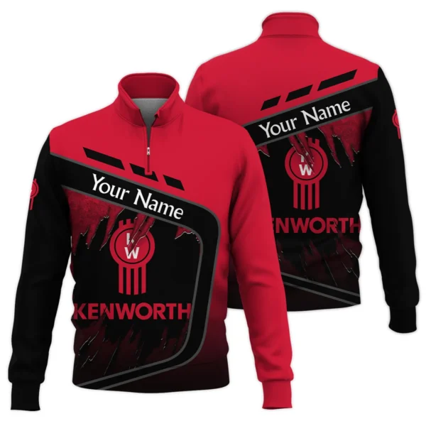 Kenworth Gift For Trucker Quarter-Zip Jacket All Over Prints BLT21125KWQTZ