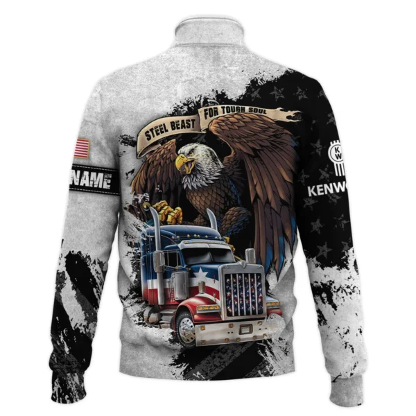 Kenworth Gift For Truckers Quarter-Zip Jacket All Over Prints BLT11225A7KWQTZ - Image 3