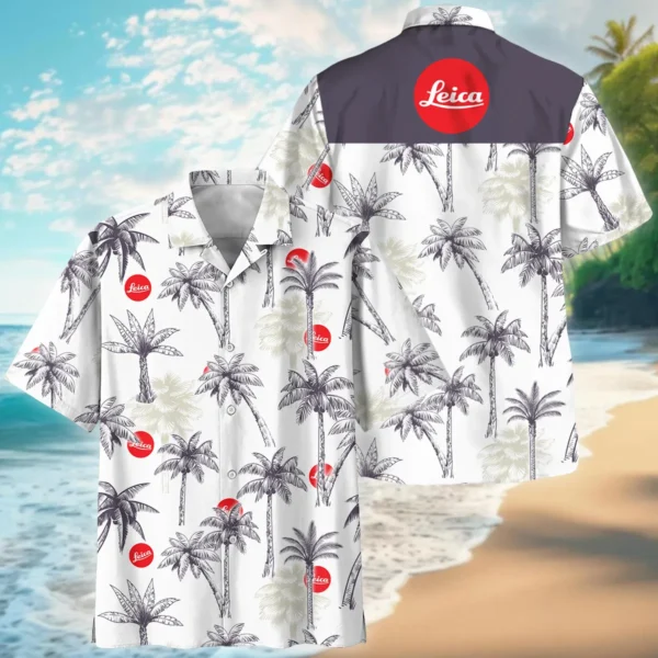 Leica Exotic Nature Palm Trees Photography Summer Pattern Hawaiian Shirt All Over Prints Gift Loves BL1125A21LCHW