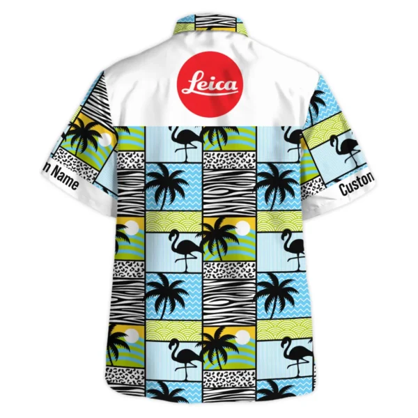 Leica Flamingos And Palms Photography Summer Pattern Hawaiian Shirt All Over Prints Gift Loves BL1125A9LCHW - Image 3