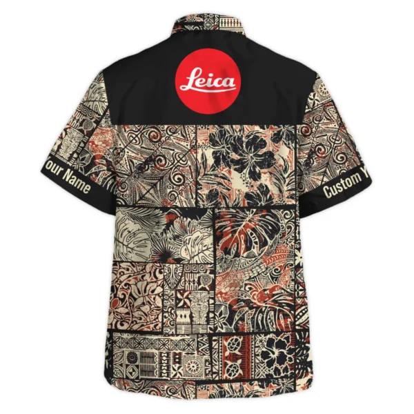 Leica Hibiscus And Tribal Element Photography Summer Pattern Hawaiian Shirt All Over Prints Gift Loves BL1125A55LCHW - Image 3