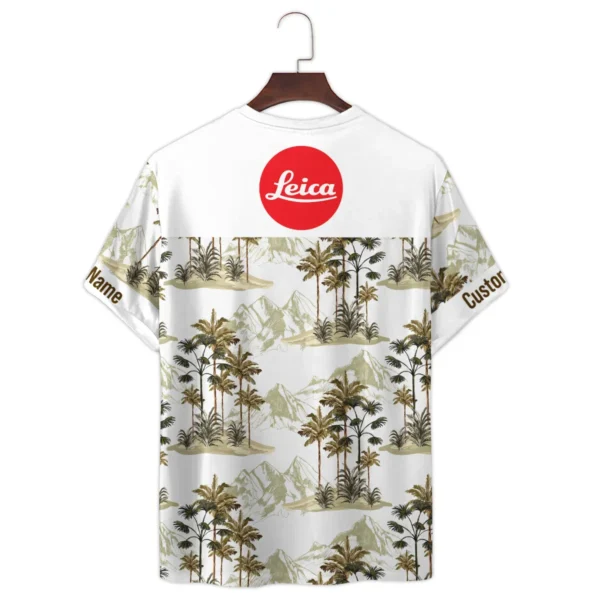 Leica Tropical Vintage Botanical Landscape Photography Summer Pattern Premium T-Shirt All Over Prints Gift Loves BL1125A16LCTS - Image 3