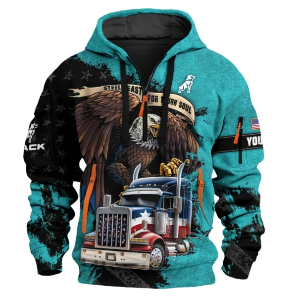 Mack Trucks Gift For Truckers Exclusive Logo Hoodie Half Zip BLT11225A8MT3HZ