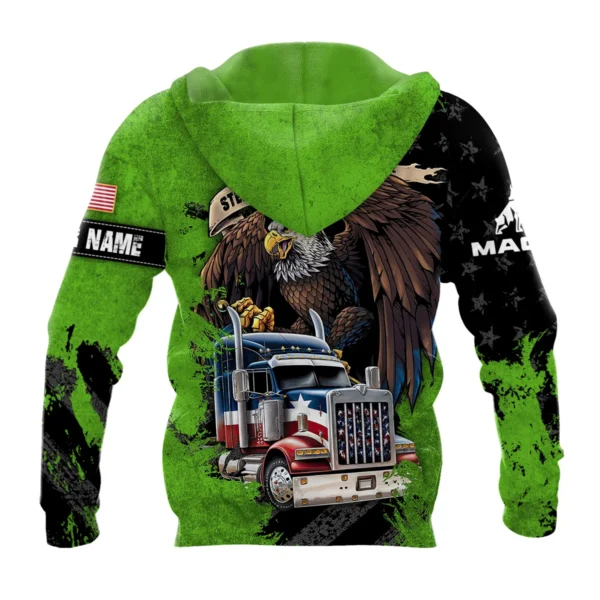 Mack Trucks Gift For Truckers Exclusive Logo Zipper Hoodie BLT11225A4MTZHD - Image 3